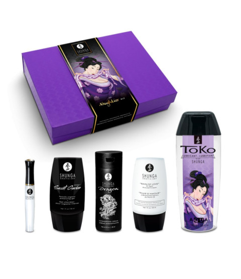 Coffret Edition Black Naughtier Geisha Shunga 5 produits - CC2104